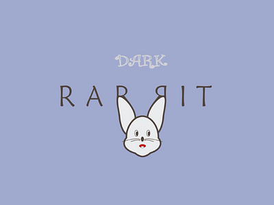 Logo _ Dark Rabbit color cuteone design icon idea illustraion illustration lightrabbit logo logoconcept rabbit vector