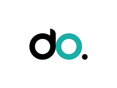 'do.' Logo Design adobe illustrator design flat logo vector