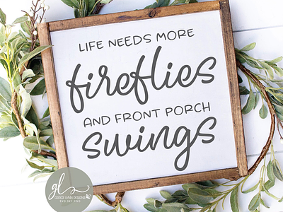 Fireflies And Front Porch Swings crafted cricut cut file porch quote porch sign silhouette cameo svg wood sign