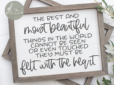 The Best And Most Beautiful Things 💕