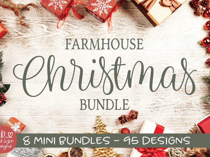 Download Farmhouse Christmas Bundle By Michelle Young On Dribbble PSD Mockup Templates