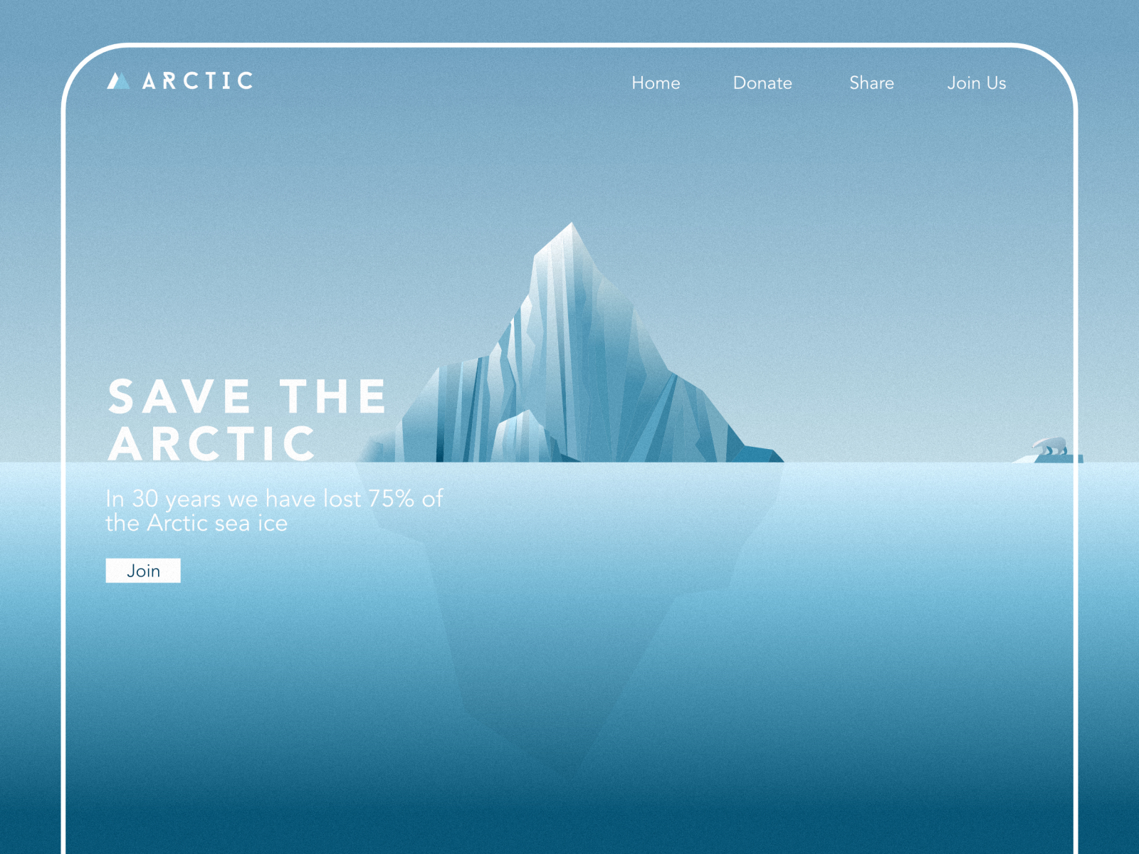 Arctic by Aidar on Dribbble