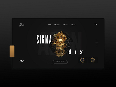 sigma new front end design graphic design ui web
