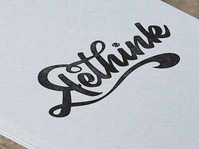 Rethink Hand Lettering