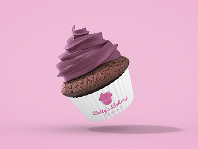 Betty's Bakery: Cupcake Logo - Day 18