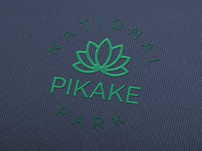 Pikake National Park - Day 20 adobe illustrator adobe photoshop brand design branding branding design dailylogochallenge design embroidered embroidery graphic design illustration logo logo design logodesign minimal minimalist logo national park national parks park parks