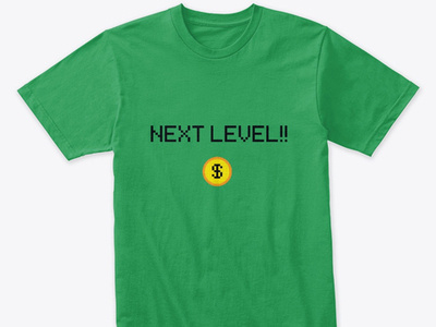 Next Level ! adobe photoshop design graphic design illustration pixel pixel icons tshirt tshirt design tshirtdesign