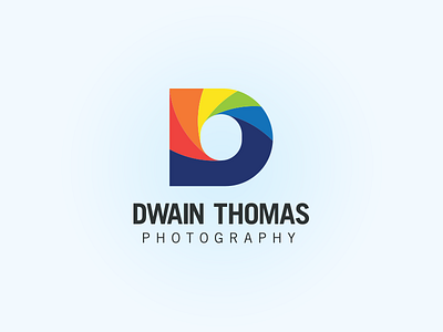 Dwain Thomas Photography aperture blades branding icon identity logo photo photography