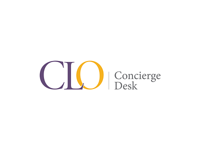 CLO Services Logo branding identity law legal logo type