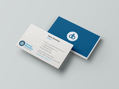 Daniel Brantley Law Firm brand branding business card creative design identity law layout legal print