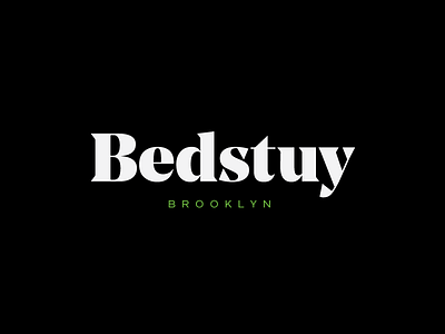 Brooklyn brooklyn design font illlustrator layout nyc type typography