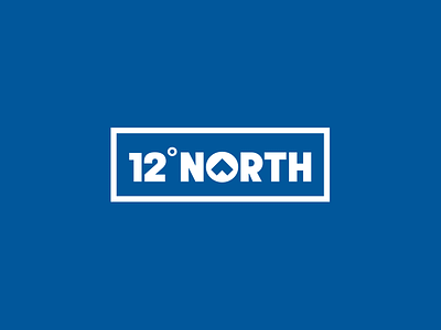 12° NORTH Logo design apparel branding design identity logo store typography
