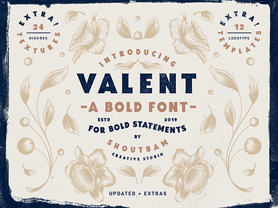 Valent - Serif Bold Font