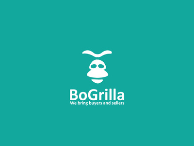 Bogrilla branding design flat icon illustration logo vector