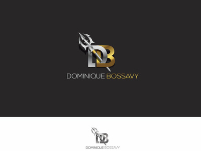 DOMINIQUE BOSSAVY design illustration logo vector