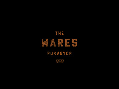 Wares Purveyor Concept design icon logo typography