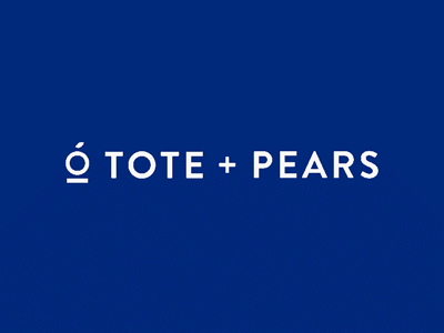 Tote+Pears animation brand branding design female graphic design identity identity design logo