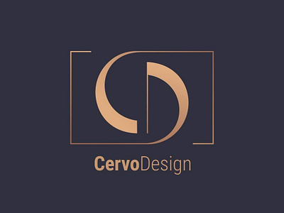 Cervo Design. Logo for interior design company