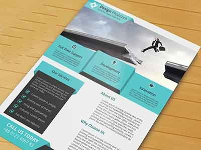 Business Flyer PSD Template Free Download