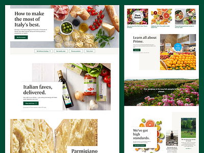 WFM Homepage branding design mobile typography ui ux web website whole foods whole foods market