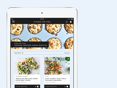 Dinner For Two by Hanisha Patel on Dribbble