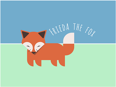 ZooWho! adobe animal children fox geometric illustration phunware vector zoowho