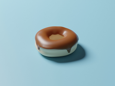 Starting with 3D - Donut Ritual 3d blender chocolate guru modeling