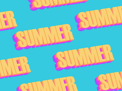 Summer. | Typography