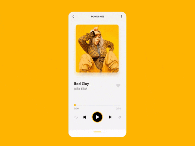 Music player app logo logo animation music app music player ui ui design ux