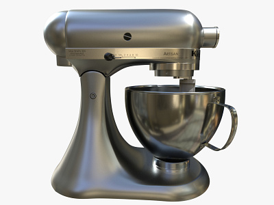 Kitchenaid 3d 3d print 3d printing animation cgartist cgi hardsurface maya product visualization virtual reality