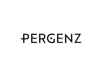 Animated logo for Pergenz after effects logo animation motion motion design motiongraphics