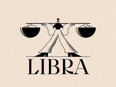 LIBRA ♎ 2d after effects animation astrology characters dribbbleweeklywarmup illustration libra motion motion design motiongraphics star sign