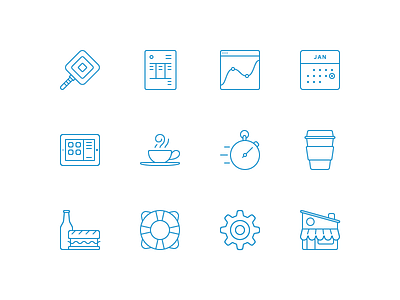 New Square Icons