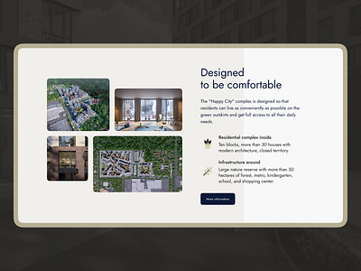 Happy City Residential Complex Website