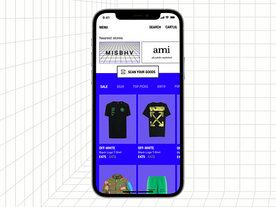 Fashion E-commerce App Concept app branding design fashion ios mobile typography ui ux
