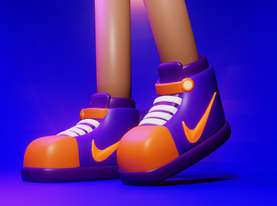 Sneaker Shill 3d digital art drawing illustration