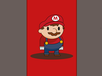 Mario 8bit adobe art gaming illustration luigi mario nintendo nintendods sketch