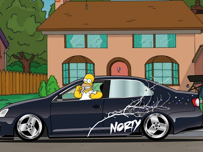 Simpsons Jetta