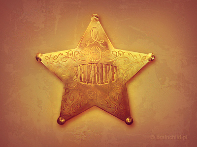 10 ten number icon design with golden star Vector Image