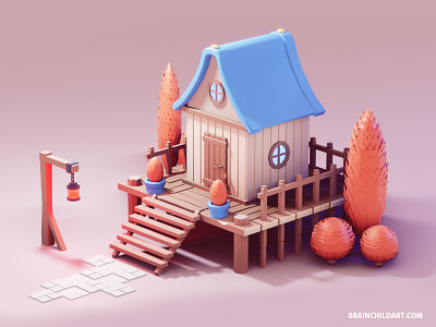 Model House designs, themes, templates and downloadable graphic elements on  Dribbble