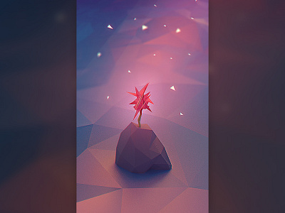 The Flower 3d brainchild flower game game icon icon low poly lowpoly mobile
