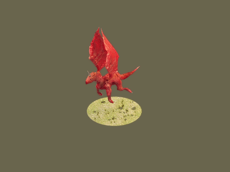 Flying Dragon animation .gif 3d animation brainchild dragon game gif icon low poly lowpoly mobile