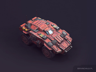 Transport Unity / Low poly (Around 5-6k tris)