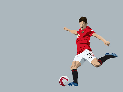 Daniel James | Manchester United adobe illustrator daniel james english premier league illustration manchester united soccer