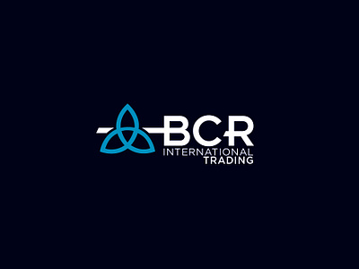 Logo Design For BCR International Trading brand identity branding business and finance design logo logotiype trading