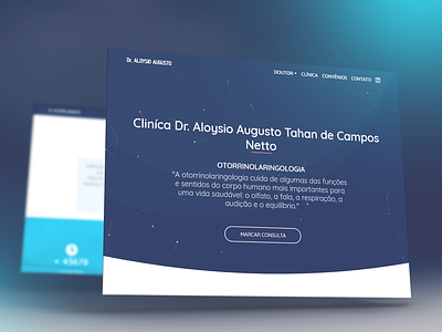 Site Clínica Dr. Aloysio augusto app developer site web