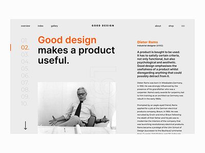 Dieter Rams: 10 Timeless Commandments for Good Design design ui ux