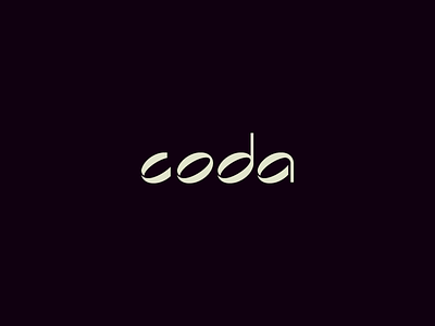 Coda bar coda kerovec minimal motion music note restaurant rokac roko