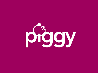 Piggy bank branding coin logo logodesign pig piggy bank symbol