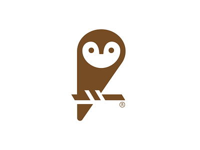 Owl animal bird branding clean hoo logo logo design minimal modern owl symbol